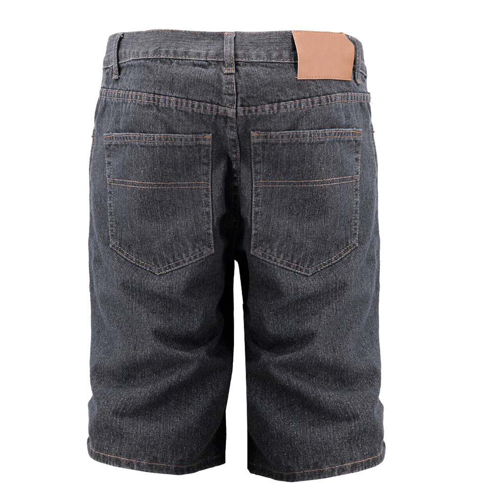 Men's Jean Shorts Premium Cotton Casual Relaxed Fit Flat Front Denim ...