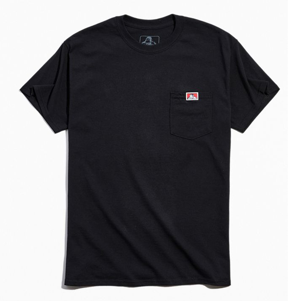 Ben Davis Men's Short Sleeve T-Shirt 100% Cotton Classic Pocket Logo ...