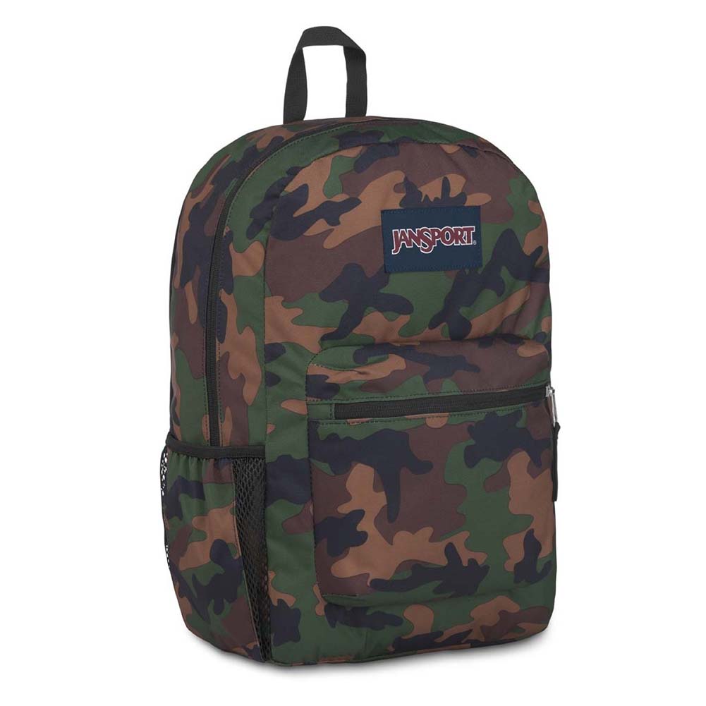 JanSport Cross Town 100% Authentic School Backpack With Front Pocket ...